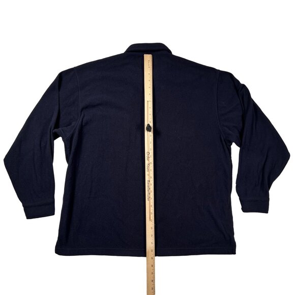 EDDIE BAUER Shirt Men's Snap-Up Long Sleeve Collared Notched Blue Large - Picture 7 of 11